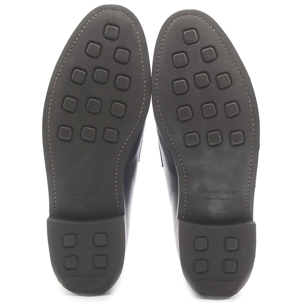 JOHN LOBB(ジョンロブ) Lopez ロペス レザー ローファー シューズ ネイビー 308411