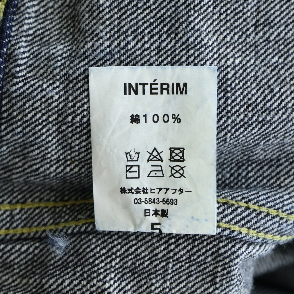 INTERIM(インテリム) アンドフェブ別注 1stファーストデニム ジャケット インディゴ