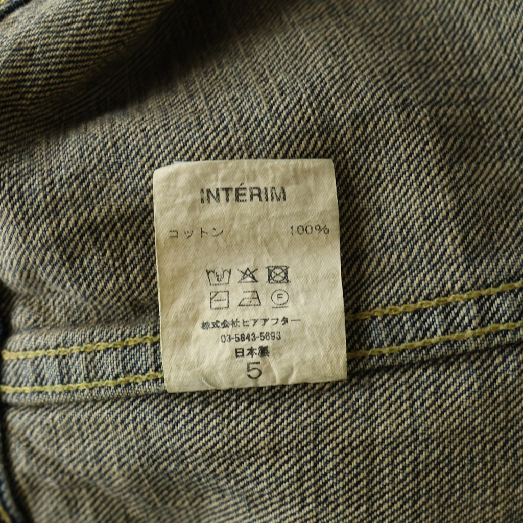 INTERIM(インテリム) 大戦モデル 1st デニム ジャケット インディゴ