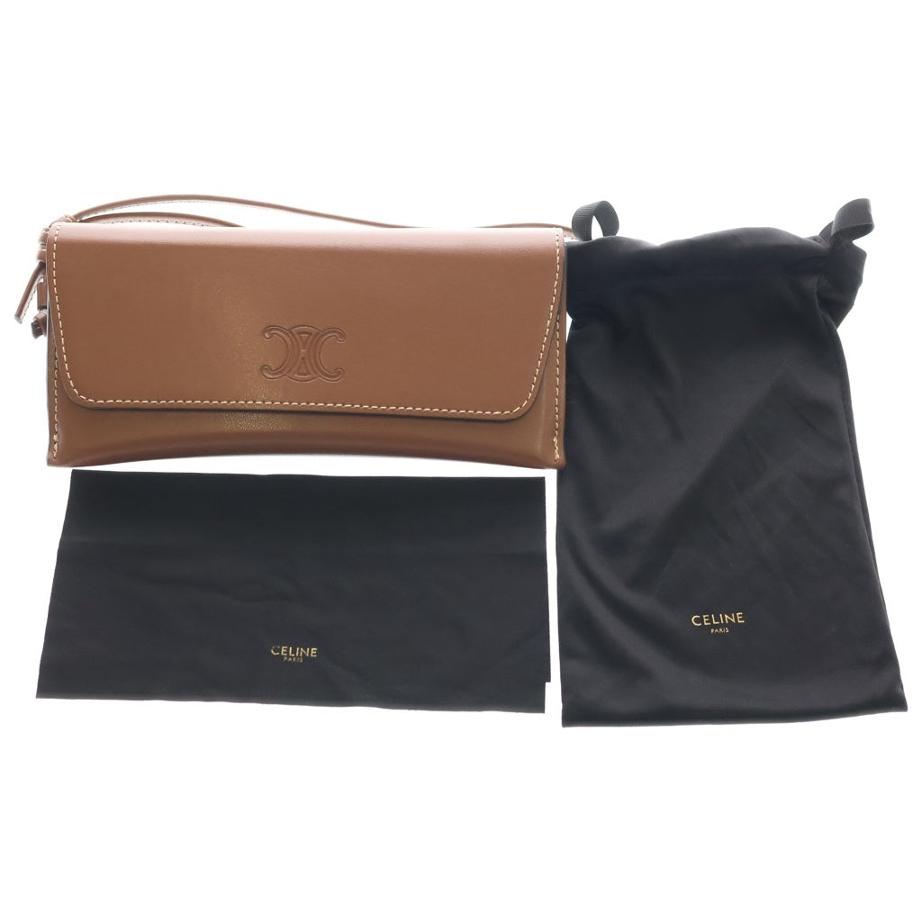CELINE(セリーヌ) トリンオフ ロゴデザイン サングラス メガネ 眼鏡 ライトグリーン VCL40282U レディース