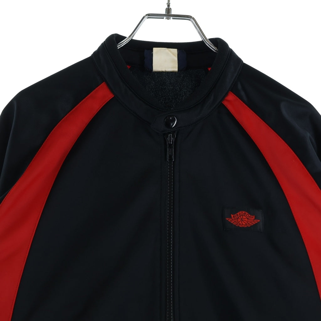 NIKE(ナイキ) 80s VINTAGE Air Jordan Flight Track Jacket ビンテージ エアジョーダンフライトトラックジャケット 日本製 紺タグ ブラック/レッド