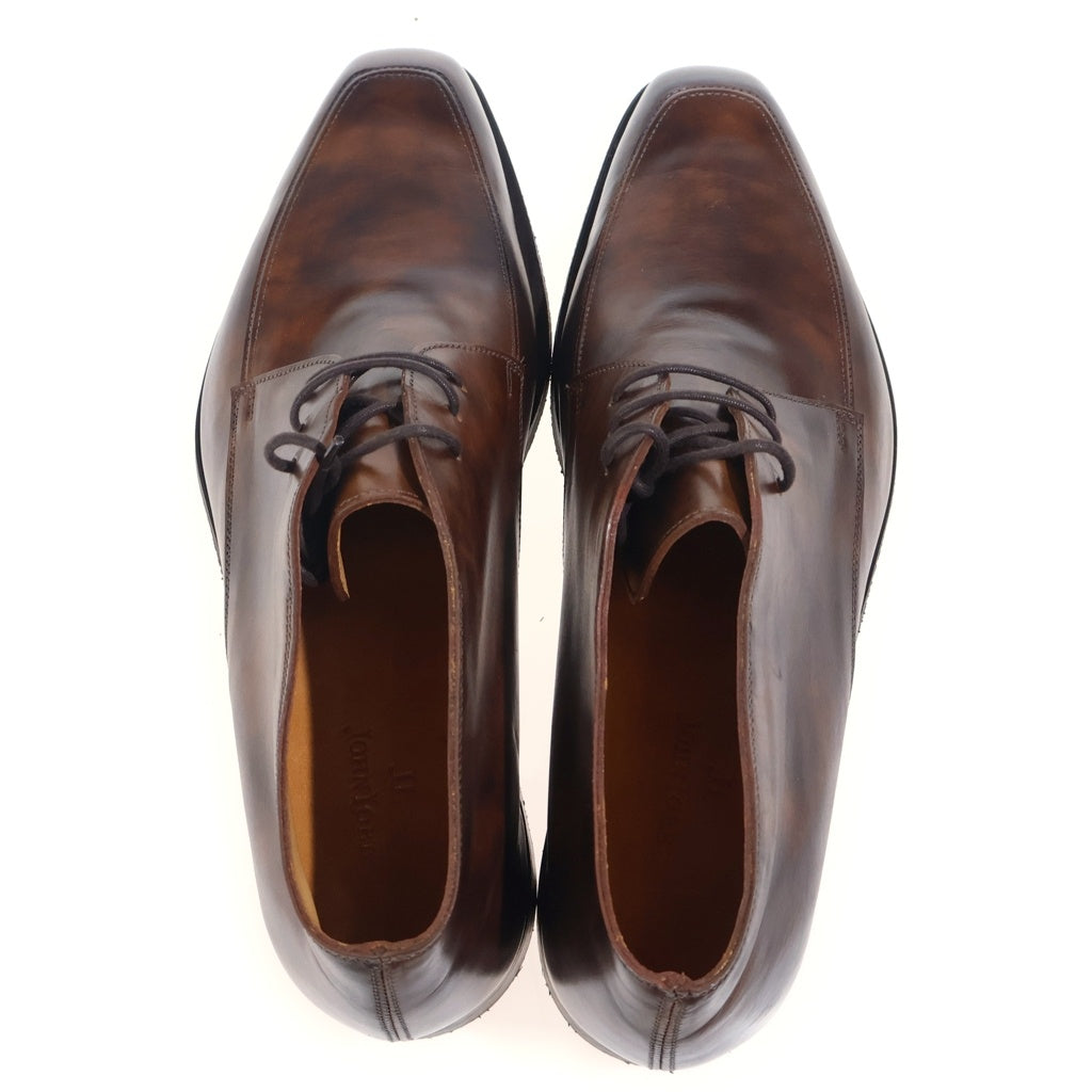 JOHN LOBB(ジョンロブ) UPPINGHAM 1306 アッピンガム チャッカブーツ レザー シューズ ブラウン
