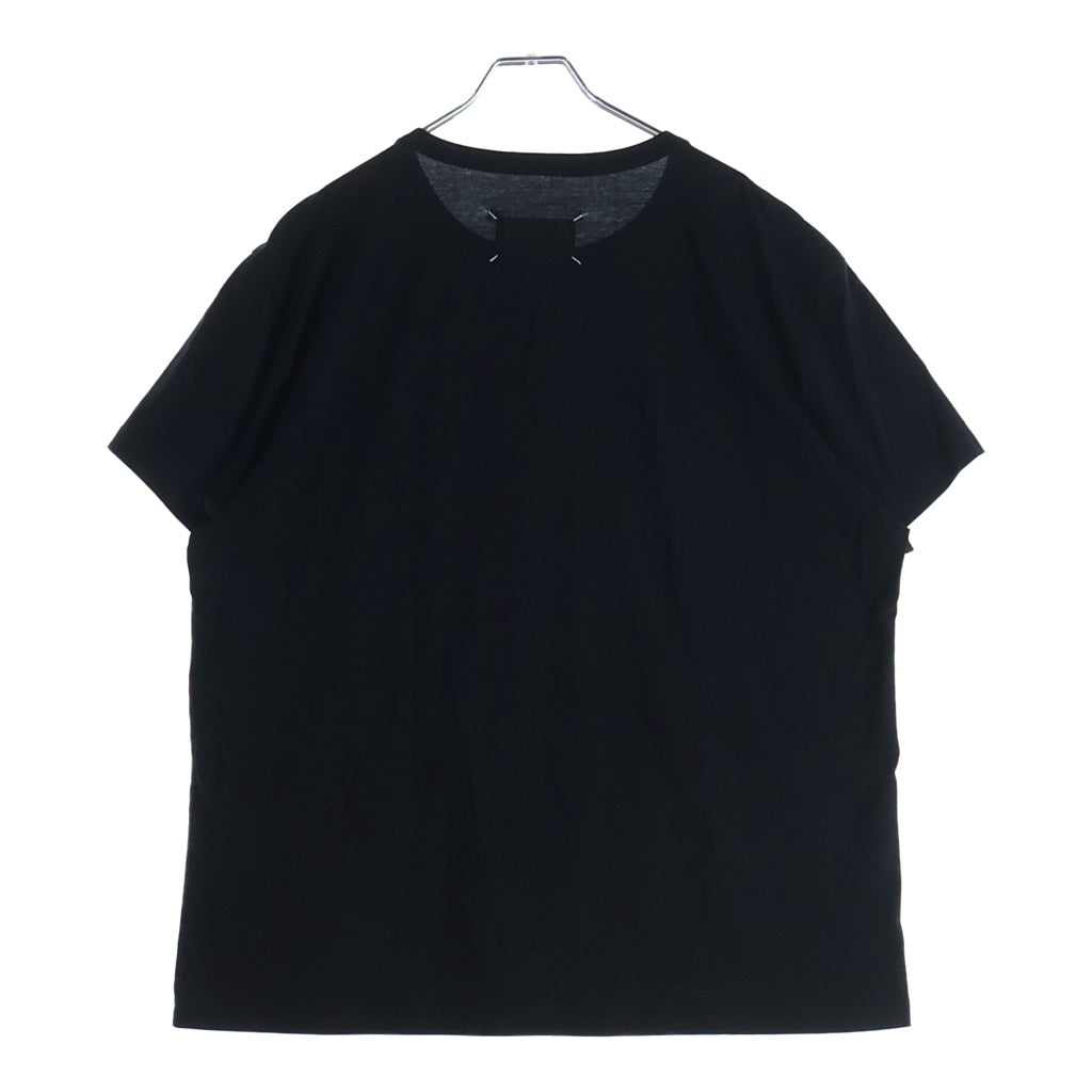 Maison Margiela(メゾンマルジェラ) 23SS T-Shirt ロゴ刺繍 半袖Tシャツ ブラック S50GC0684 S22816