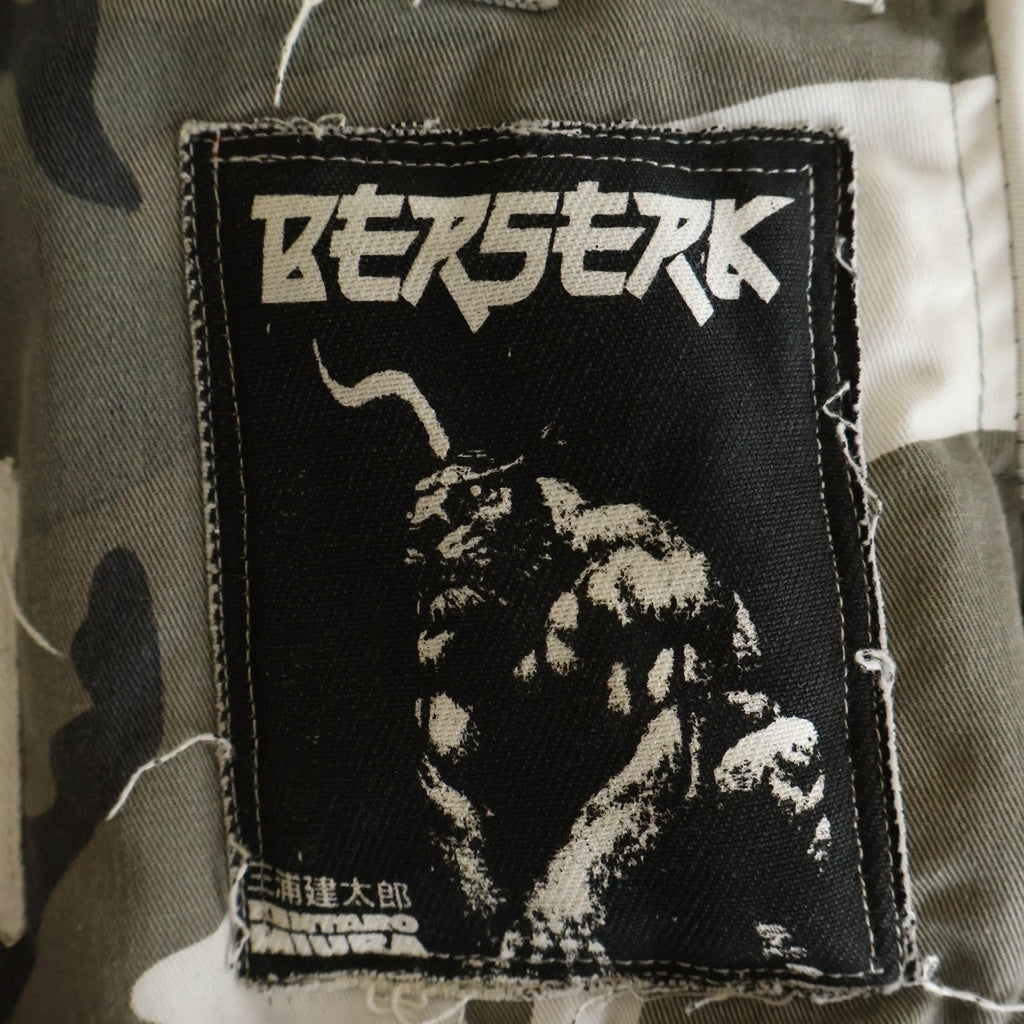 NO BRAND(ノーブランド) Rough Simmons Berserk Bomber Jacket ベルセルク ボンバージャケット グレー 43624