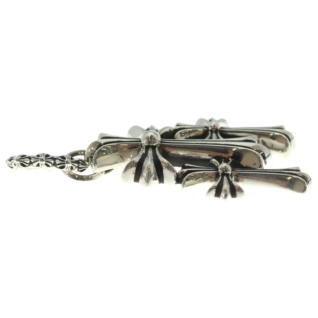 CHROME HEARTS(クロムハーツ) 3 CH CRS LRG トリプルCHクロス ラージ ペンダントトップ シルバー