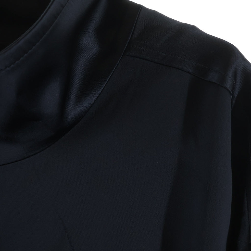 BALENCIAGA(バレンシアガ) 25AW Off shoulder Tracksuit Jacket オフショルダー トラックスーツ ジャケット アウター 850862 TM054 ブラック