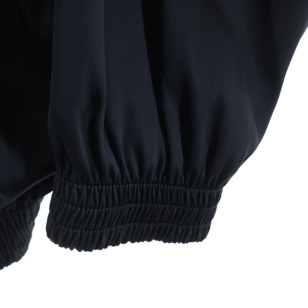 BALENCIAGA(バレンシアガ) 25AW Off shoulder Tracksuit Jacket オフショルダー トラックスーツ ジャケット アウター 850862 TM054 ブラック