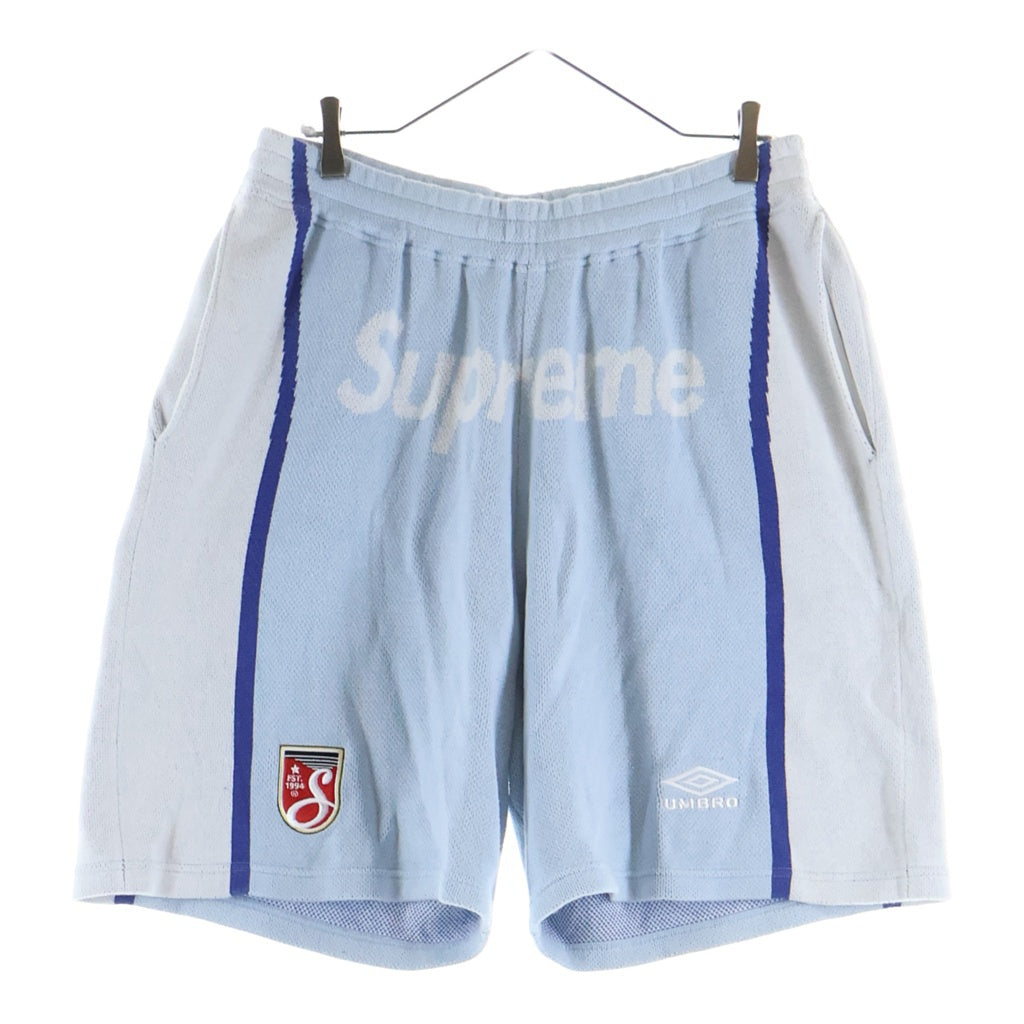 SUPREME(シュプリーム) ×Umbro Knit Soccer Short xアンブロ ニットサッカーショートパンツ ブルー