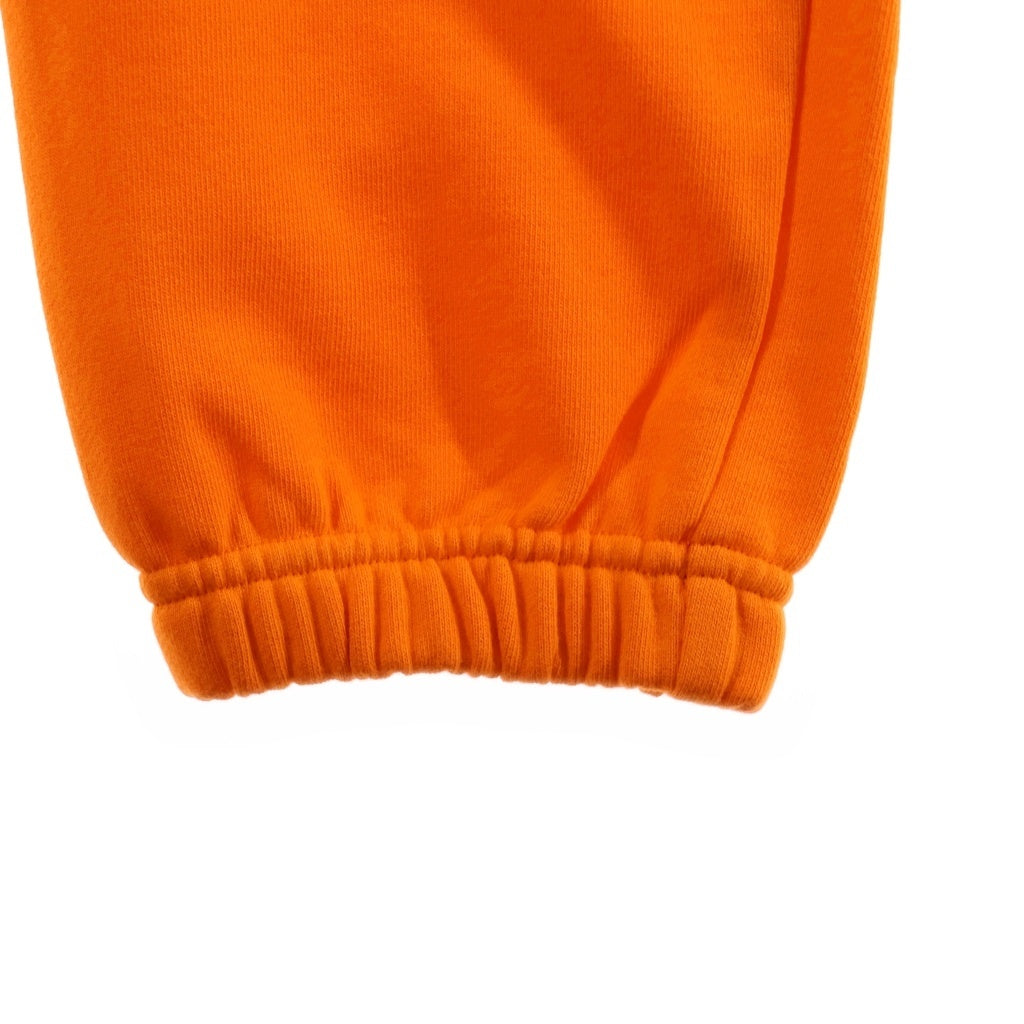 CELINE(セリーヌ) LOOSE COTTON JOGGER SWEAT PANTS 2Z056052H フロントロゴプリント スウェットジョガーパンツ オレンジ