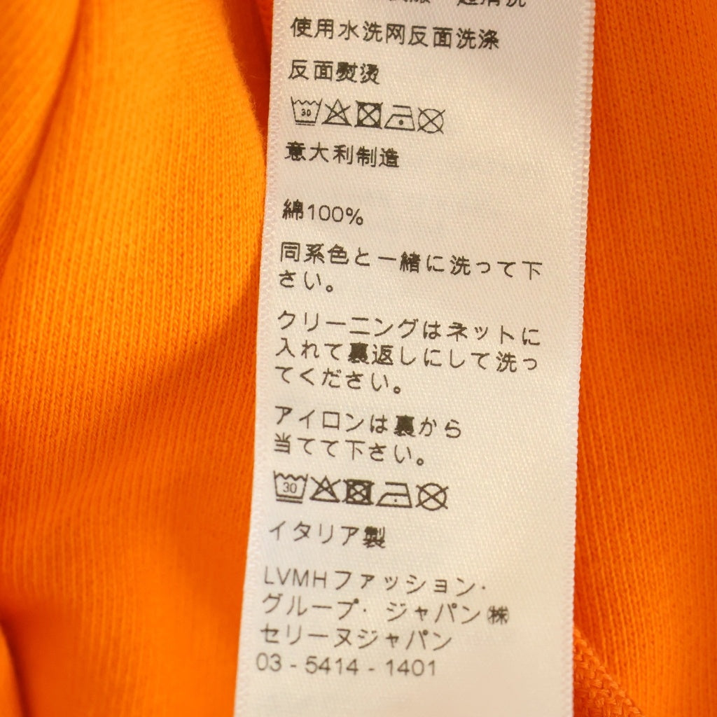 CELINE(セリーヌ) LOOSE COTTON JOGGER SWEAT PANTS 2Z056052H フロントロゴプリント スウェットジョガーパンツ オレンジ