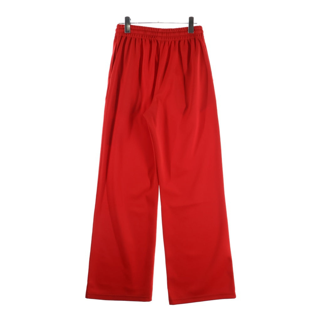 CELINE(セリーヌ) FLARED JOGGING PANTS IN DOUBLE FACE JERSEY 2Z135121O フレアジョギング ダブルフェイスサイドラインジャージパンツ レッド