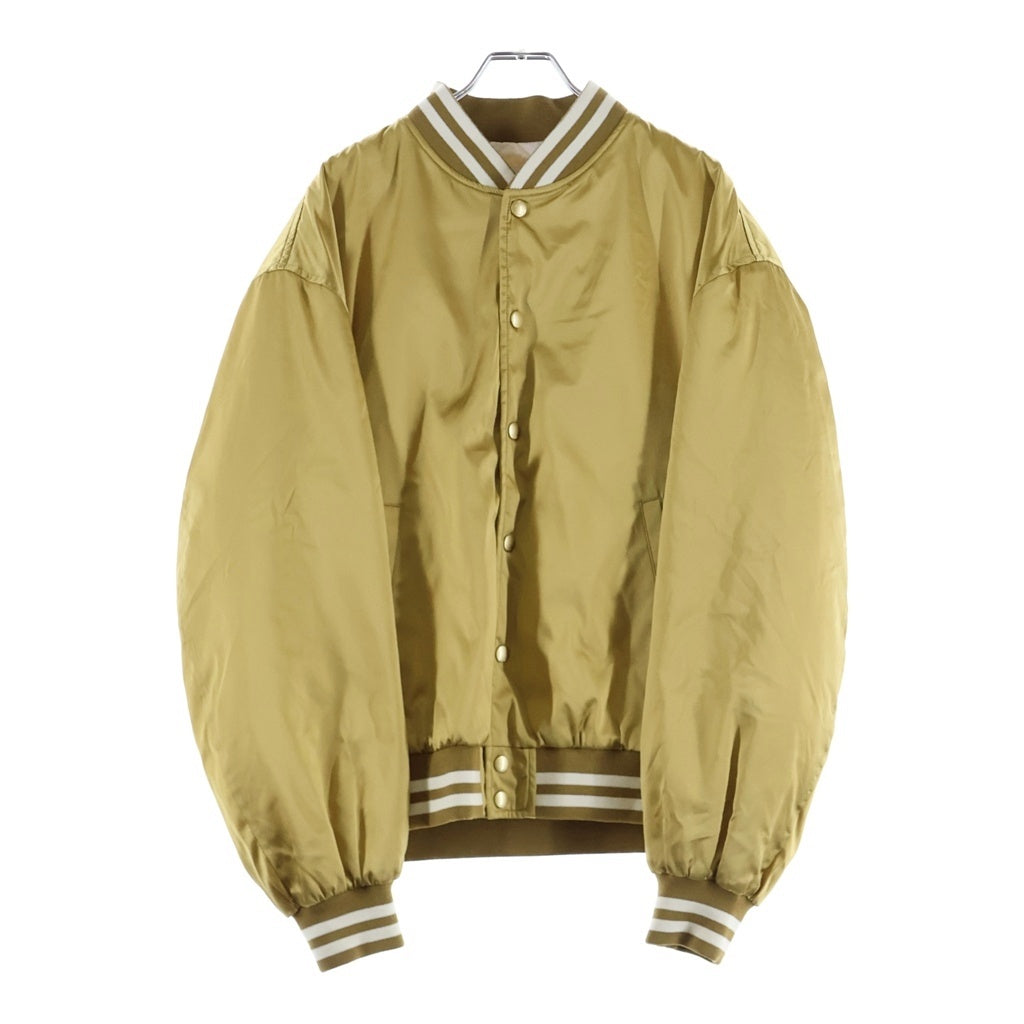 CELINE(セリーヌ) TIGER SATIN TEDDY JACKET 2W866497M バックタイガー サテンテディジャケット ゴールド