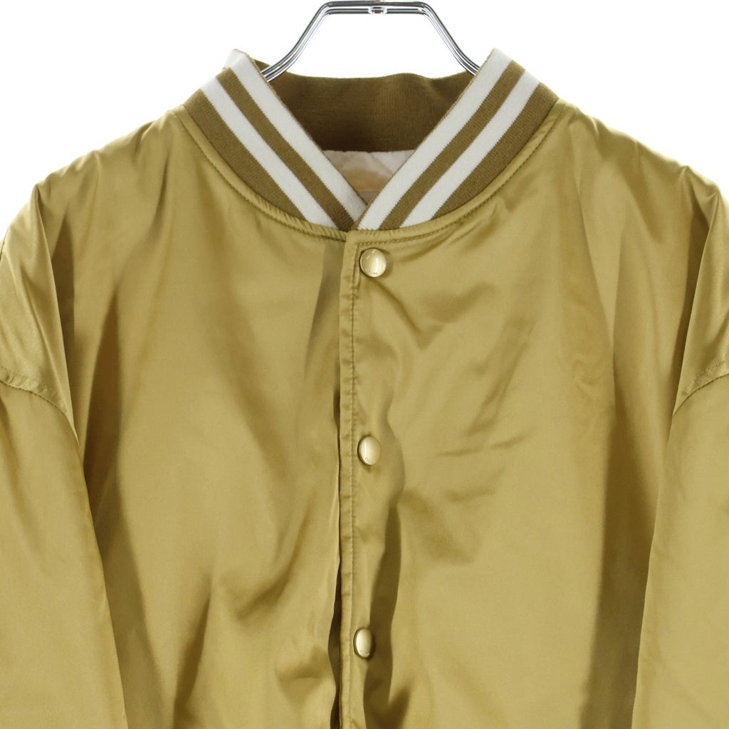 CELINE(セリーヌ) TIGER SATIN TEDDY JACKET 2W866497M バックタイガー サテンテディジャケット ゴールド