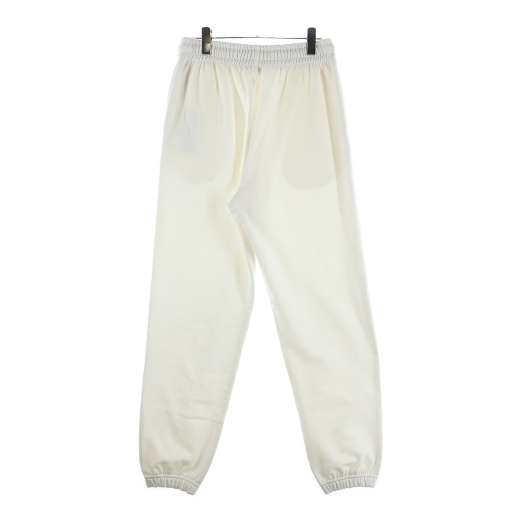 CELINE(セリーヌ) EMBROIDERY SWEAT JOGGER PANTS 2Z062052H ロゴ刺繍 ジョガースウェットパンツ ホワイト