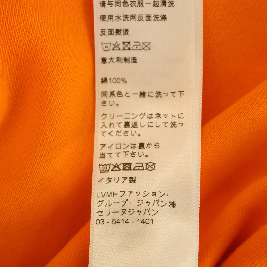 CELINE(セリーヌ) LOOSE COTTON JOGGER SWEAT PANTS 2Z056052H フロントロゴプリント スウェットジョガーパンツ オレンジ