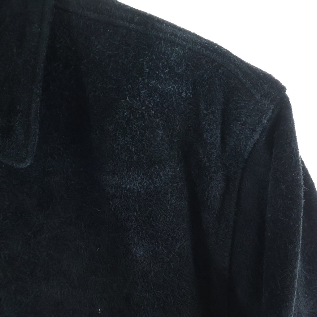 WACKO MARIA(ワコマリア) SUEDE LEATHER TRUCKER JACKET スエードレザー トラッカージャケット ブラック