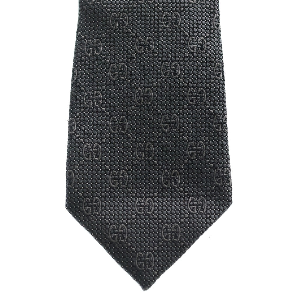 GUCCI(グッチ) DEIENE Silk Jacquard Tie ディエン シルクジャガードタイ ネクタイ 408865 4E002 ダークグレー