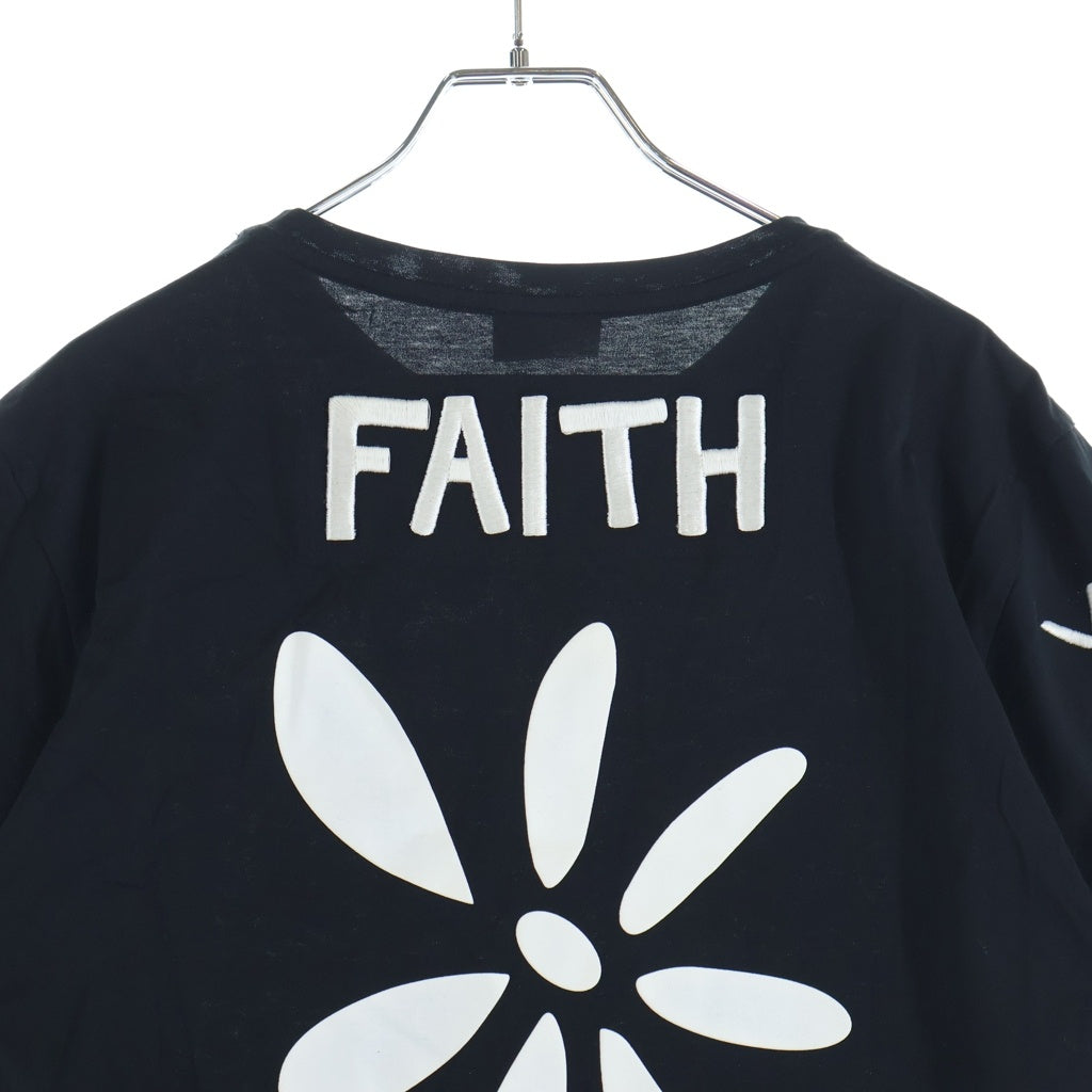 FENDI(フェンディ) 18SS ×SOL ソル 半袖Tシャツ カットソー ブラック FY0626 A0WC