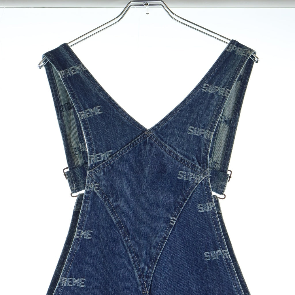 SUPREME(シュプリーム) 19SS Logo Denim Overalls ロゴ デニム オーバーオール インディゴ