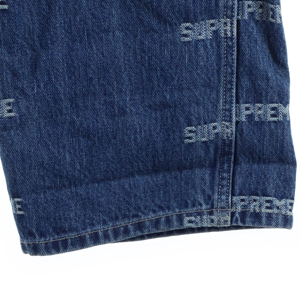 SUPREME(シュプリーム) 19SS Logo Denim Overalls ロゴ デニム オーバーオール インディゴ