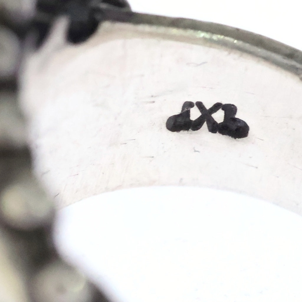 NO BRAND(ノーブランド) Deaf Breed デフブリード R-41 Dot Studs Ring ドットスタッズリング 指輪 シルバー