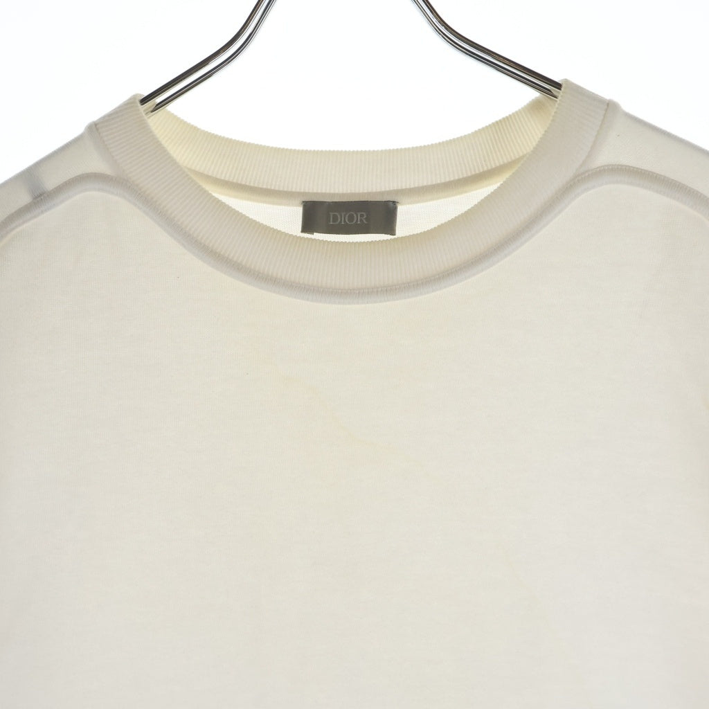 DIOR(ディオール) ×RAYMOND PETTIBON レイモンド ペティボン シルクパッチTシャツ クルーネック半袖Tシャツ 943J609G0554 ホワイト