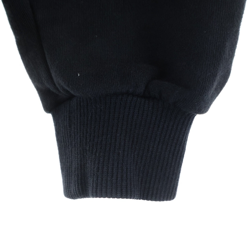 CELINE(セリーヌ) Hooded Logo Zip Hoodie フーデットロゴジップアップフーディー ロゴプリントジップアップパーカー 2Y497052H ブラック