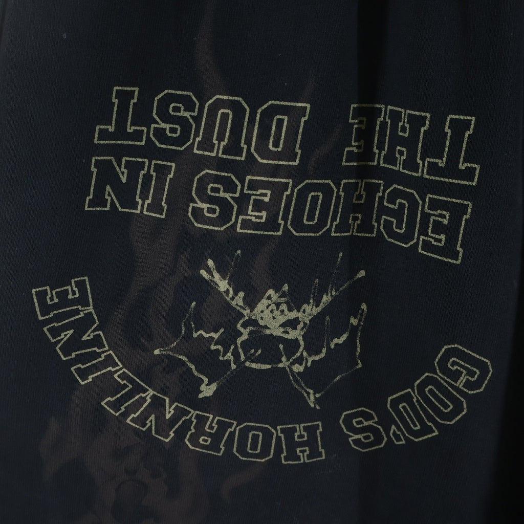 Cactus Jack(カクタスジャック) Travis Scott Coachella Echoes In The Dust Shorts トラヴィススコット コーチェラ エコーズ イン ザ ダスト スウェットパンツ ショーツ ブラック