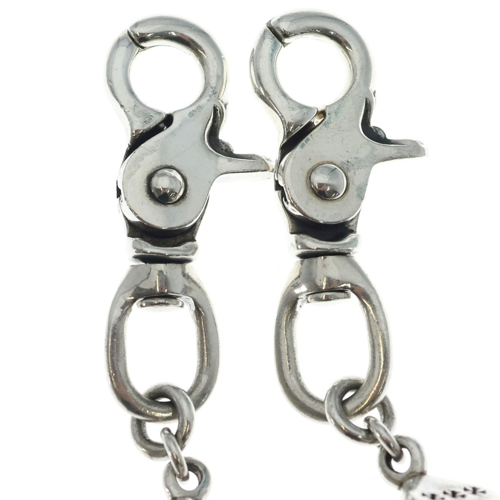 CHROME HEARTS(クロムハーツ) DICE LINK-2 2クリップダイス ウォレットチェーン シルバー