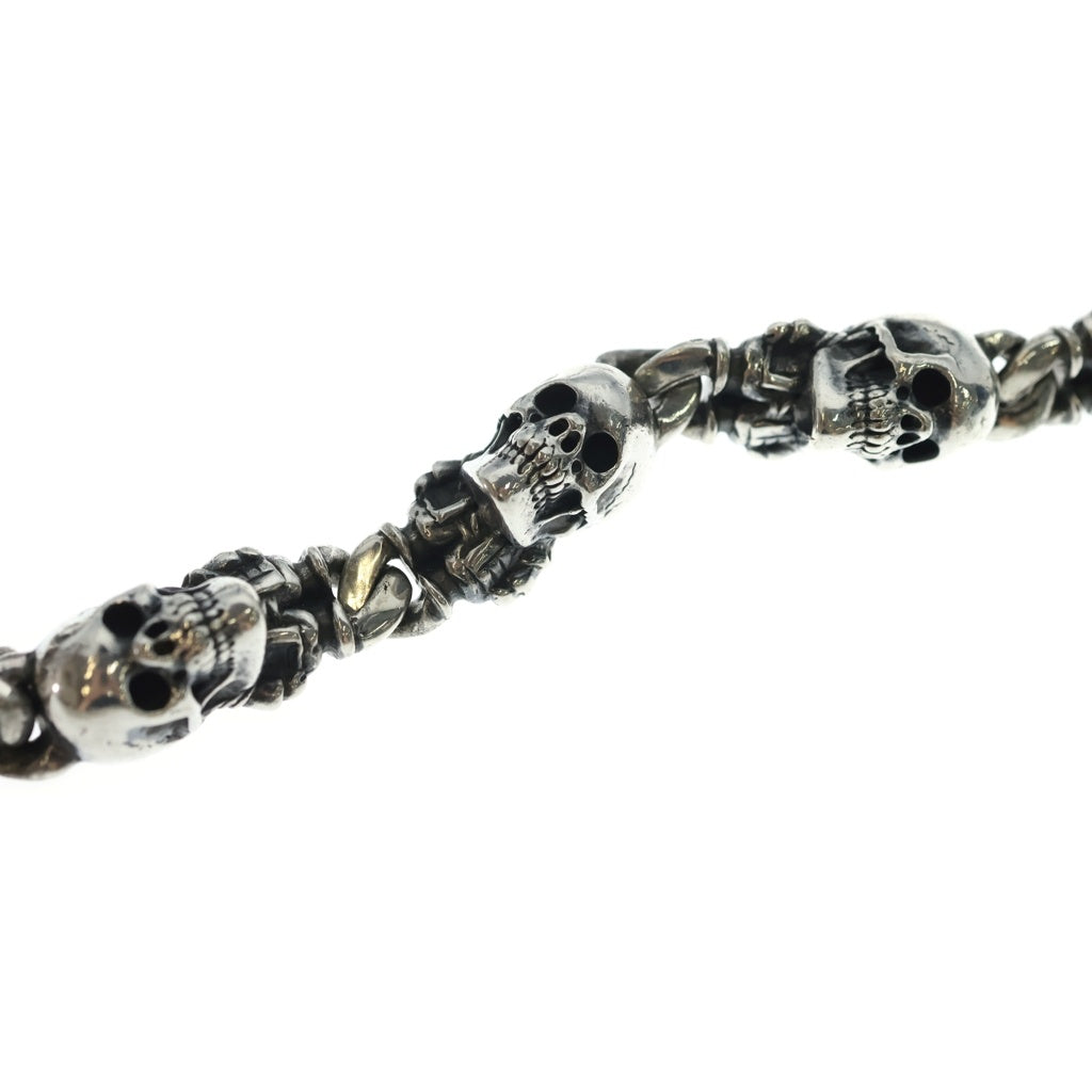 CHROME HEARTS(クロムハーツ) FOTI DLFN 2クリップ フォティデルフィーノ ウォレットチェーン シルバー