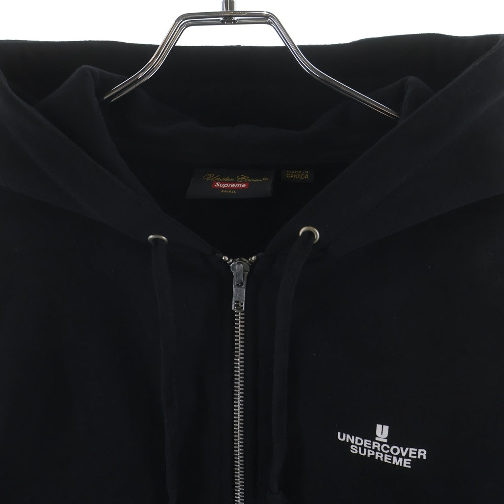 SUPREME(シュプリーム) 16AW ×UNDERCOVER Generation Fuck You Zip Up Sweat アンダーカバー ジェネレーション ファック ユー ジップアップパーカー ブラック