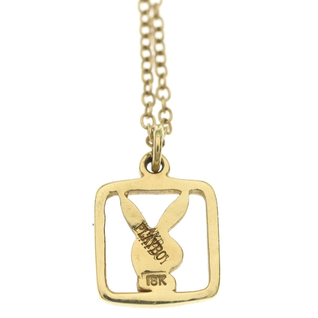 Bill Wall Leather/BWL(ビルウォールレザー) 別注PLAYBOY 18K プレイボーイ ラビットペンダント ダイヤ ネックレス ゴールド