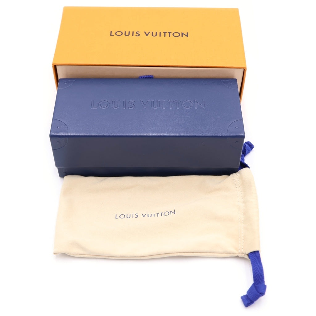 LOUIS VUITTON(ルイヴィトン) Optical LV Escape オプティカル LV エスケイプ ウェリントンクリアレンズサングラス アイウェア 眼鏡 Z1597E ブラック/ゴールド