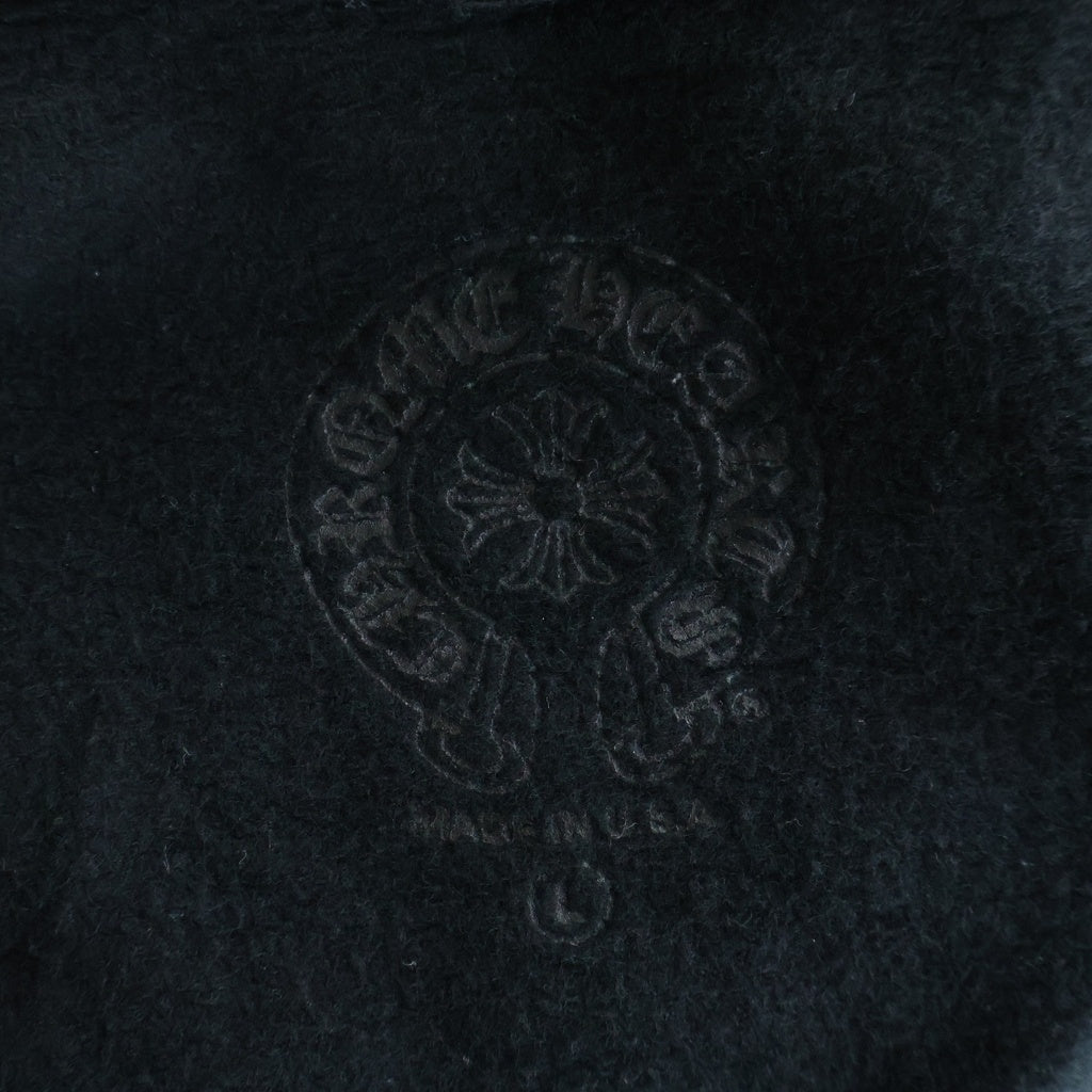CHROME HEARTS(クロムハーツ) SWTSHRT HD ZIP LTD TOKYO 東京限定 ホースシュープリント ダガージップ ジップアップスウェットパーカー フーディー ブラック
