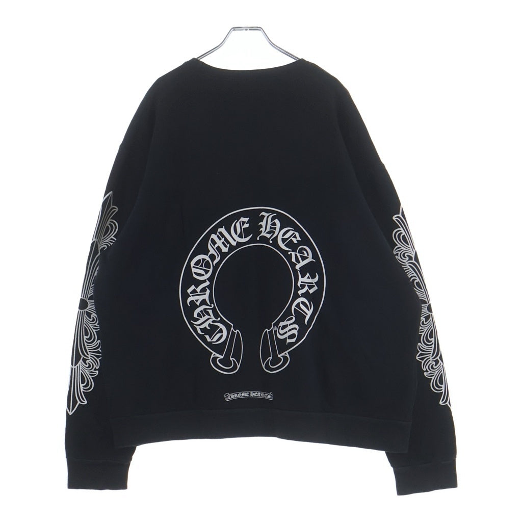 CHROME HEARTS(クロムハーツ) Horseshoe Arm Floral Cross L/S 