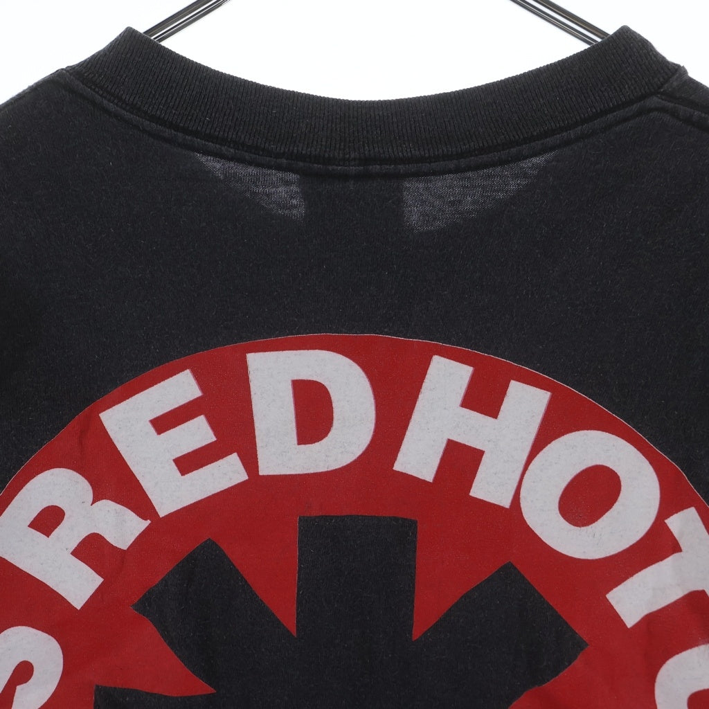 VINTAGE(ヴィンテージ) 90S RED HOT CHILI PEPPERS PICASSO レッドホットチリペッパー ピカソ バンド 半袖Tシャツ カットソー ブラック