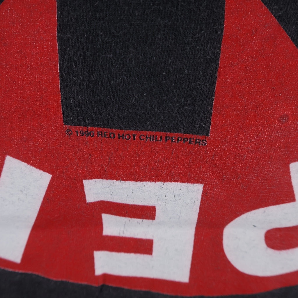 VINTAGE(ヴィンテージ) 90S RED HOT CHILI PEPPERS PICASSO レッドホットチリペッパー ピカソ バンド 半袖Tシャツ カットソー ブラック