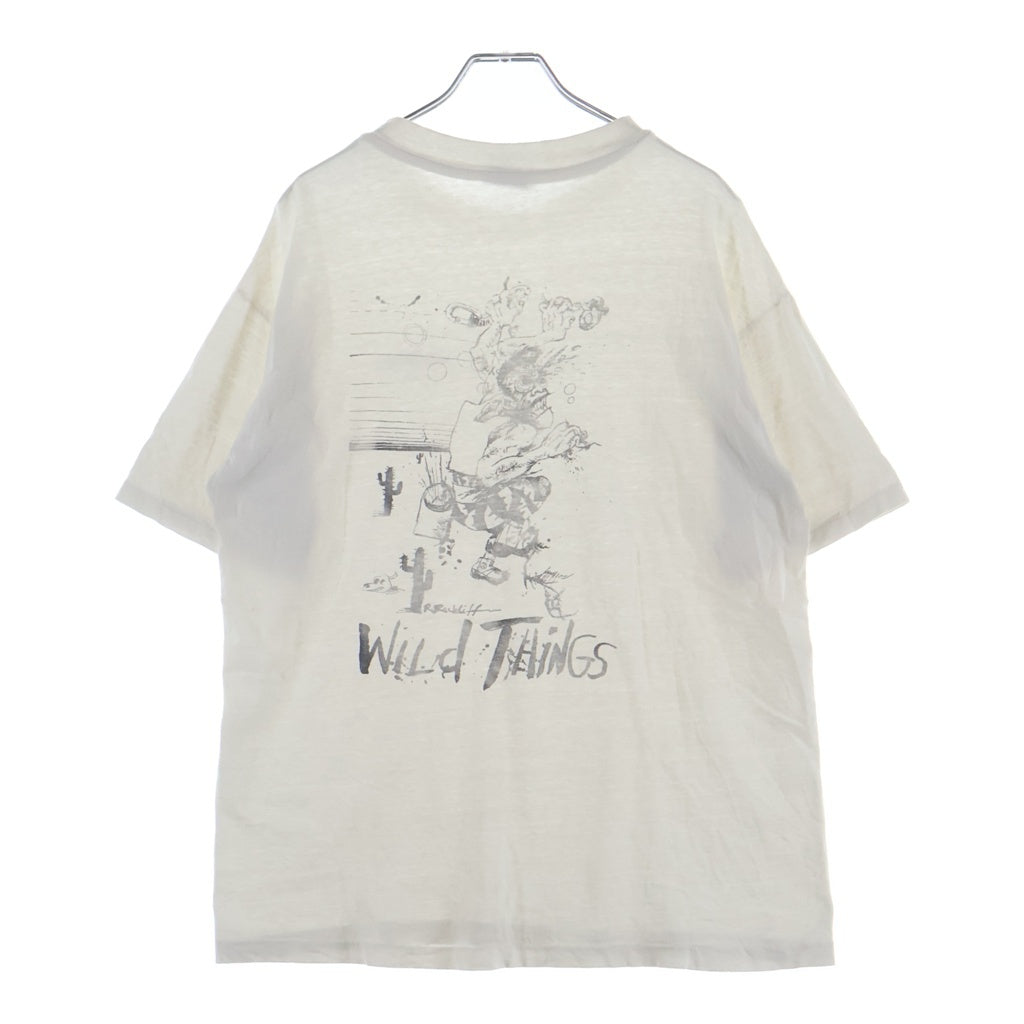 VINTAGE(ヴィンテージ) 90S Vintage Wild things ヴィンテージ ワイルドシングス 半袖Tシャツ カットソー ホワイト