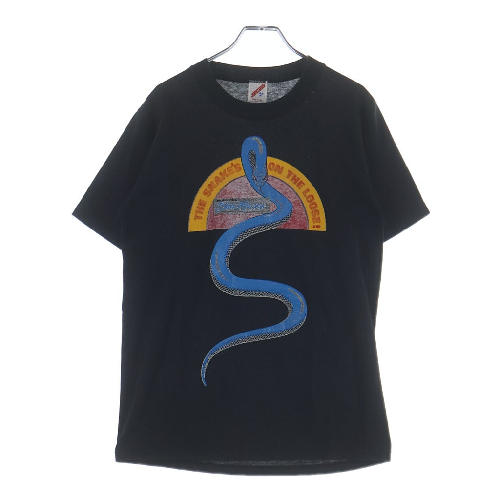VINTAGE(ヴィンテージ) 90S Vintage The Snakes On The Loose プリント 半袖Tシャツ カットソー ブラック