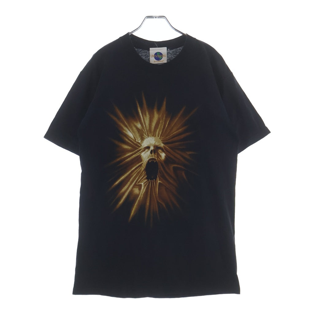 VINTAGE(ヴィンテージ) 90S UNIVERSAL STUDIOS HOLLYWOOD Halloween Horror Night ハリウッド ハロウィン ホラーナイト 半袖Tシャツ カットソー ブラック