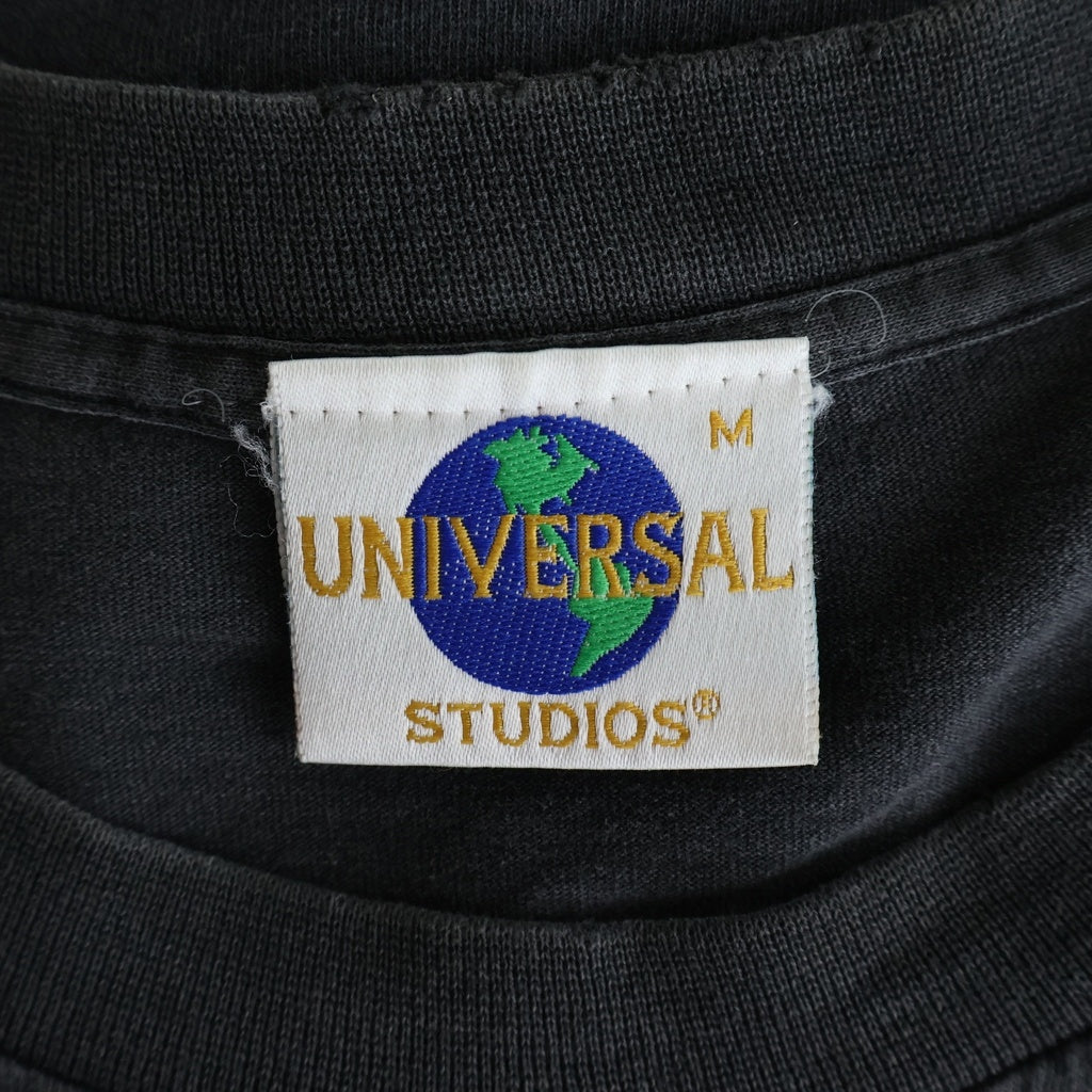 VINTAGE(ヴィンテージ) 90S UNIVERSAL STUDIOS Halloween Horror Night ハロウィン ホラーナイト 半袖Tシャツ カットソー ブラック