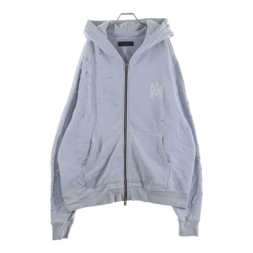 AMIRI(アミリ) 24SS Shotgun Destroyer Zip Up Hoodie ショットガン
