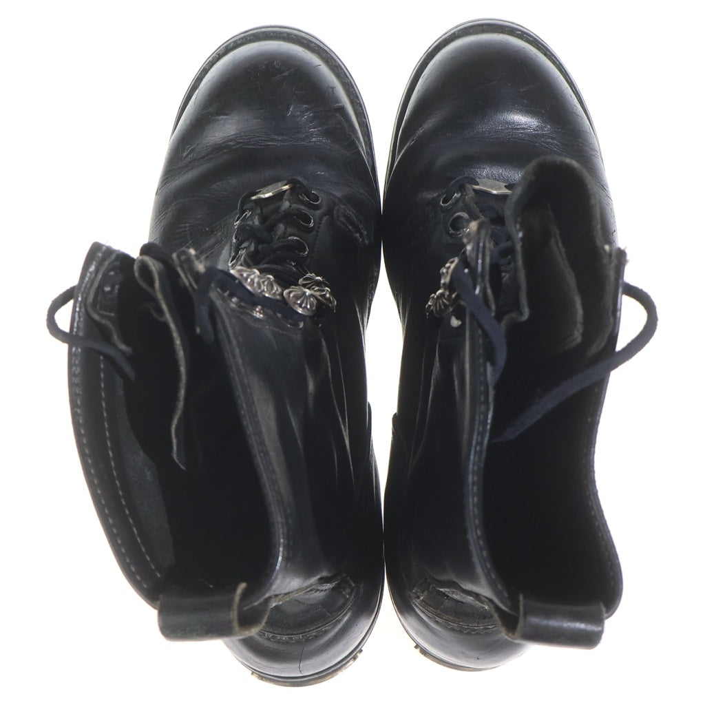 CHROME HEARTS(クロムハーツ) ×WESCO JOBMASTER ウエスコ ジョブマスター レザーブレードレースアップ レザーブーツ ブラック
