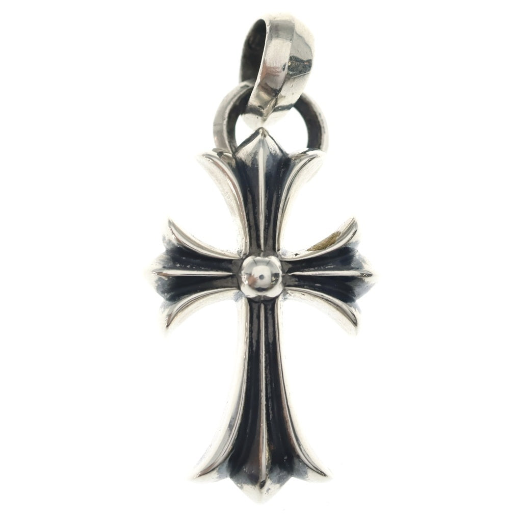CHROME HEARTS(クロムハーツ) CH CRS SML W/BALE Wベイル スモールCHクロス ペンダントトップ シルバー BCA218