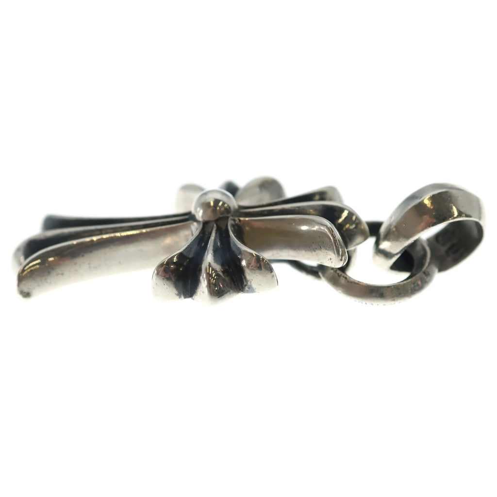 CHROME HEARTS(クロムハーツ) CH CRS SML W/BALE Wベイル スモールCHクロス ペンダントトップ シルバー BCA218