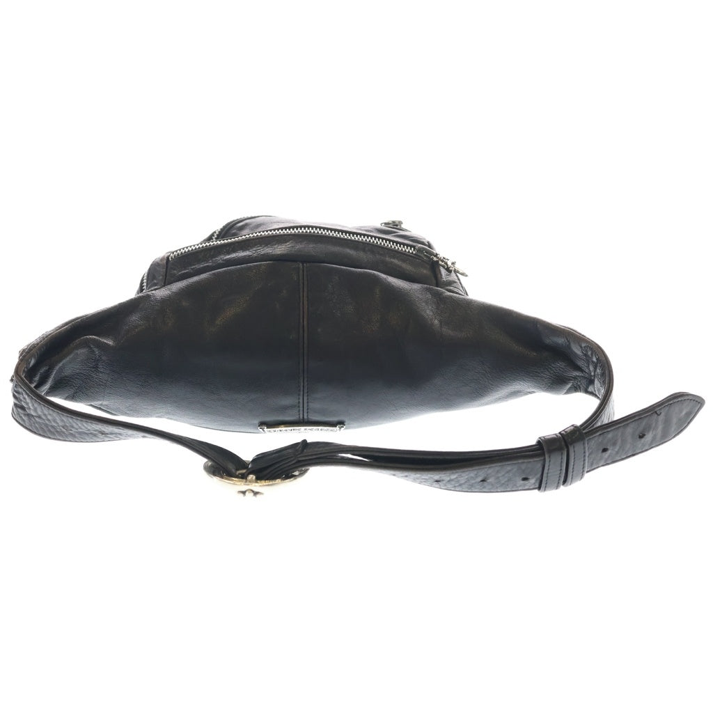 CHROME HEARTS(クロムハーツ) #1 SNAT PACK スナットパック ダガージップ ガンスリンガーベルト レザーウエストバッグ ブラック