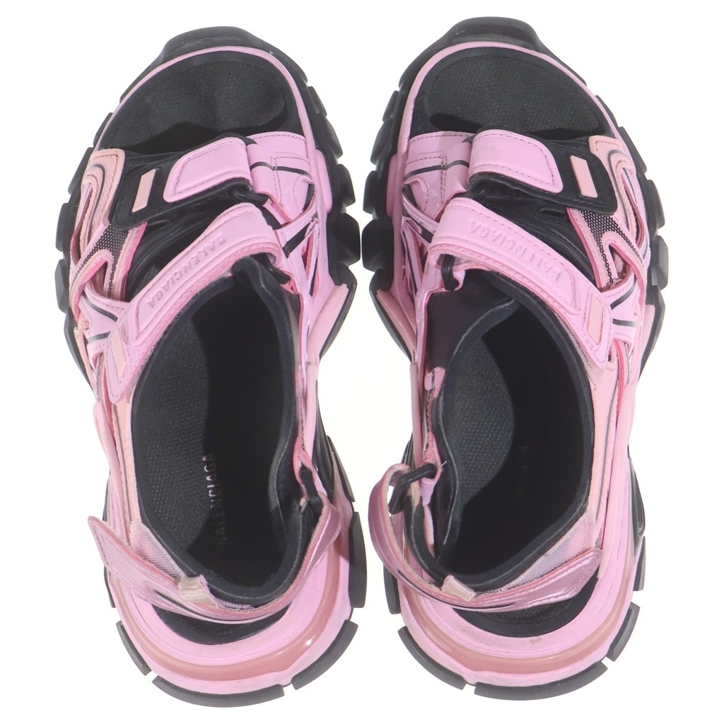 BALENCIAGA(バレンシアガ) Track Sandal トラックサンダル レディース ブラック/ピンク US5/23cm 617543