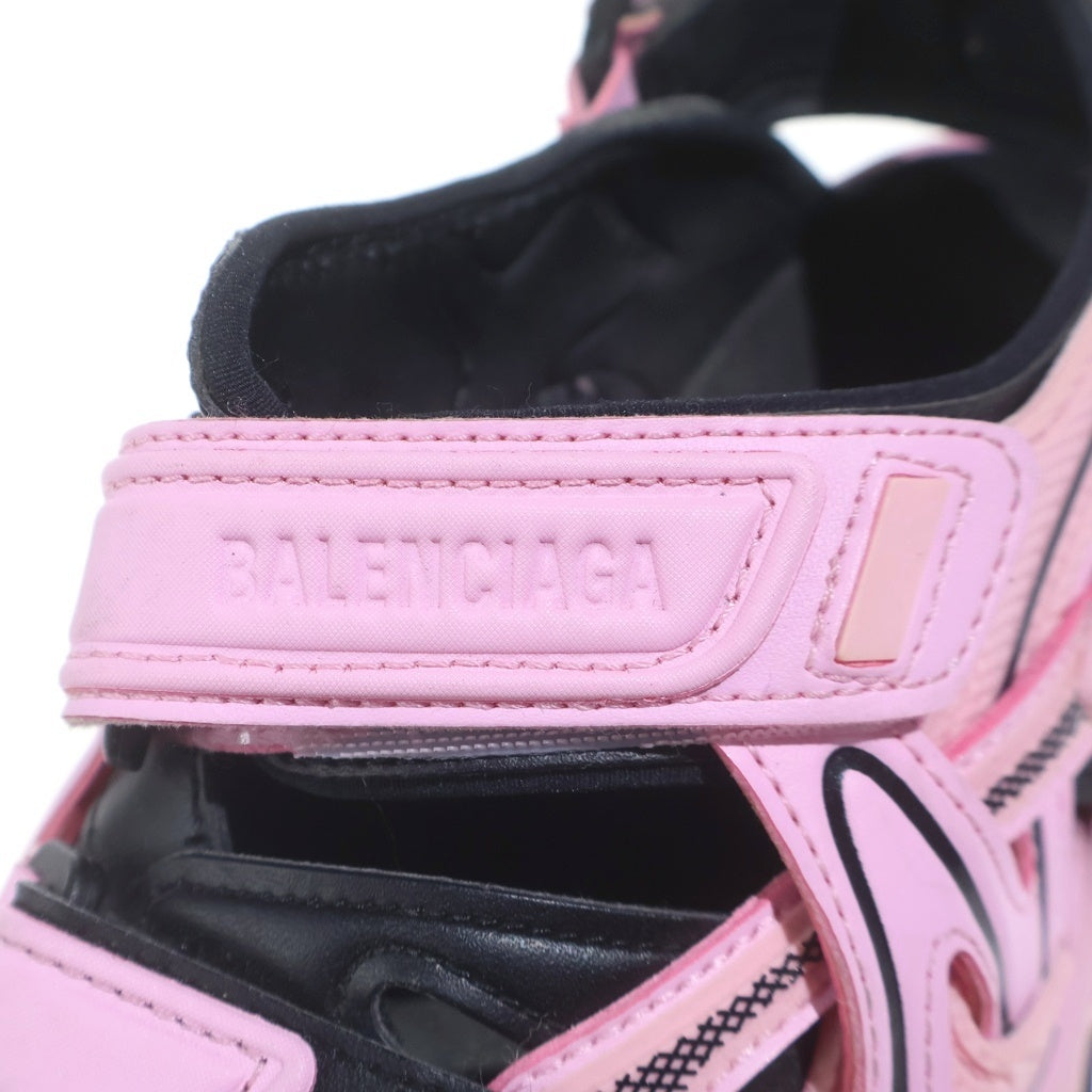 BALENCIAGA(バレンシアガ) Track Sandal トラックサンダル レディース ブラック/ピンク US5/23cm 617543