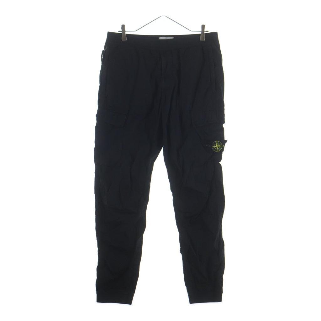 STONE ISLAND(ストーンアイランド) ロゴワッペンデザイン カーゴパンツ ブラック K1S153100031S0003