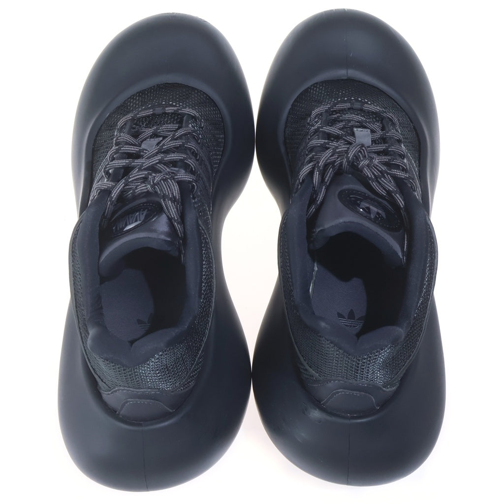 adidas(アディダス) ×AVAVAV BUBBLE GB ×アヴァヴァブ バブル GB ムーンラバーソールレースアップスニーカー US10/27cm JR4371 ブラック
